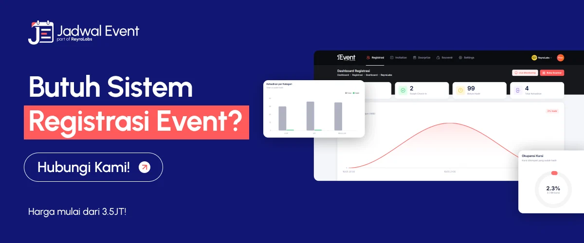Vendor Sistem Registrasi Event